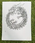Dragon Ouroboros - Print