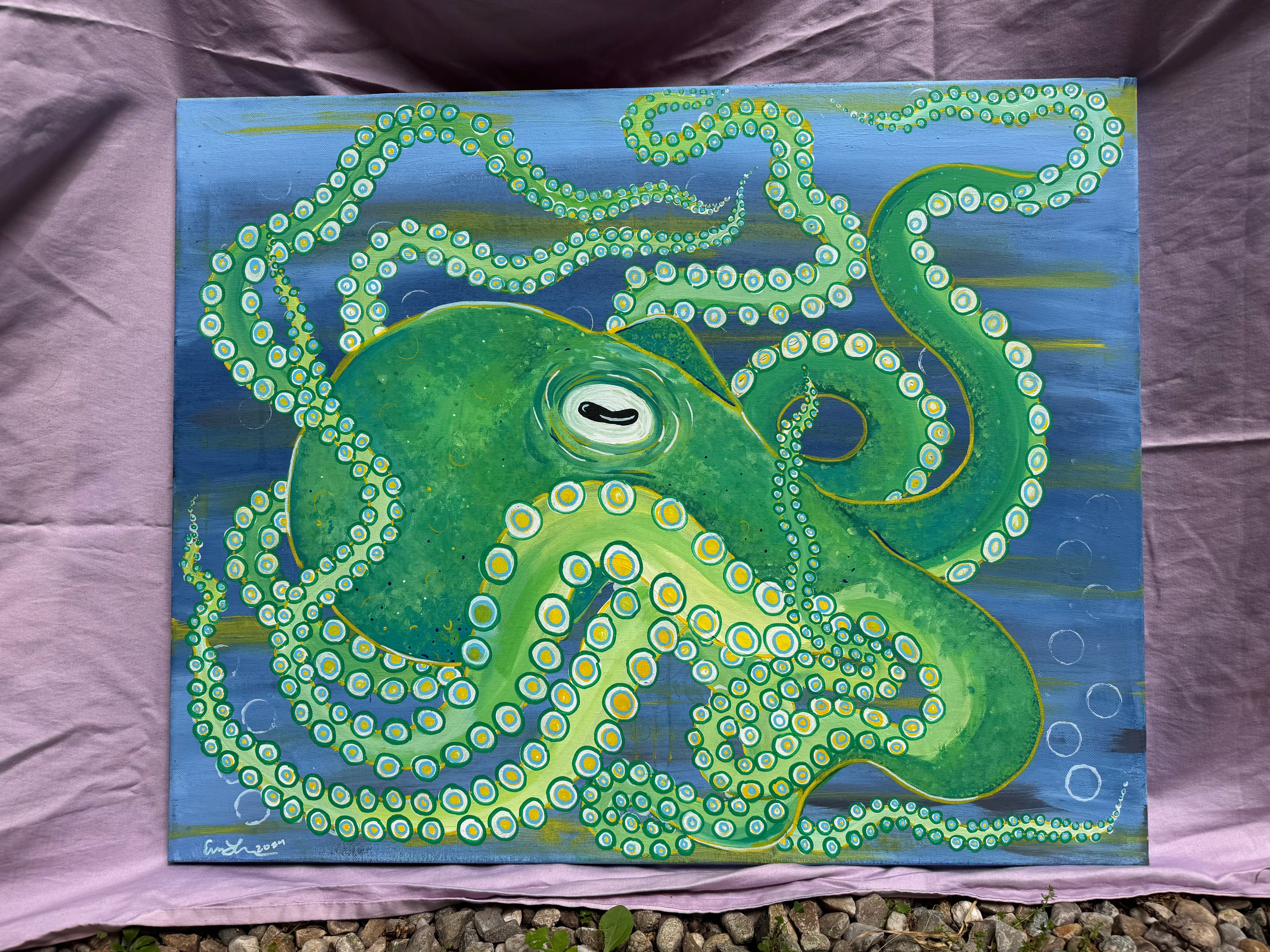 Lime Octopus