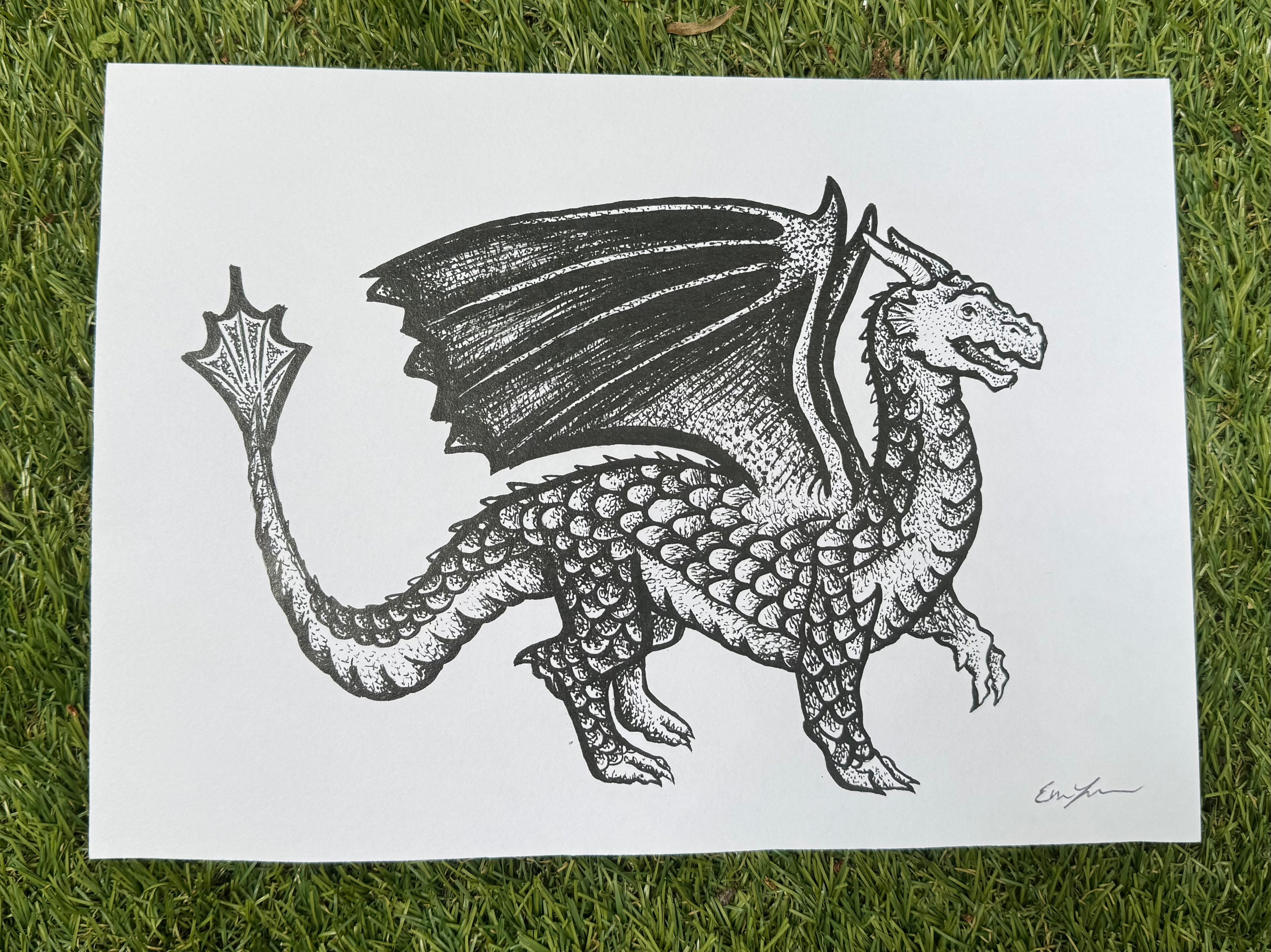 Dragon 001 - Print