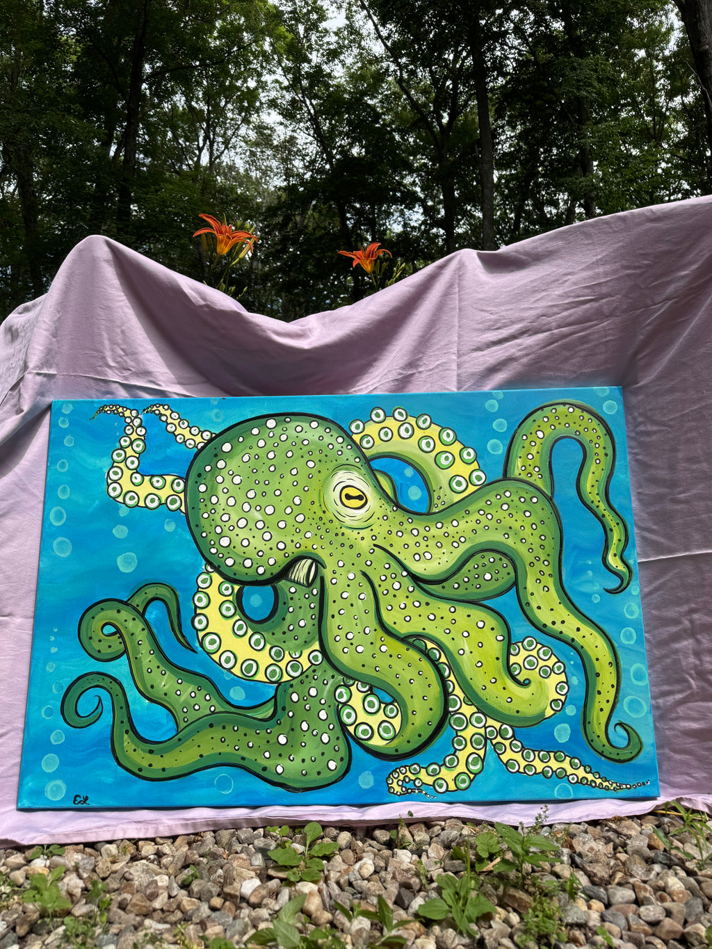 Green Octopus