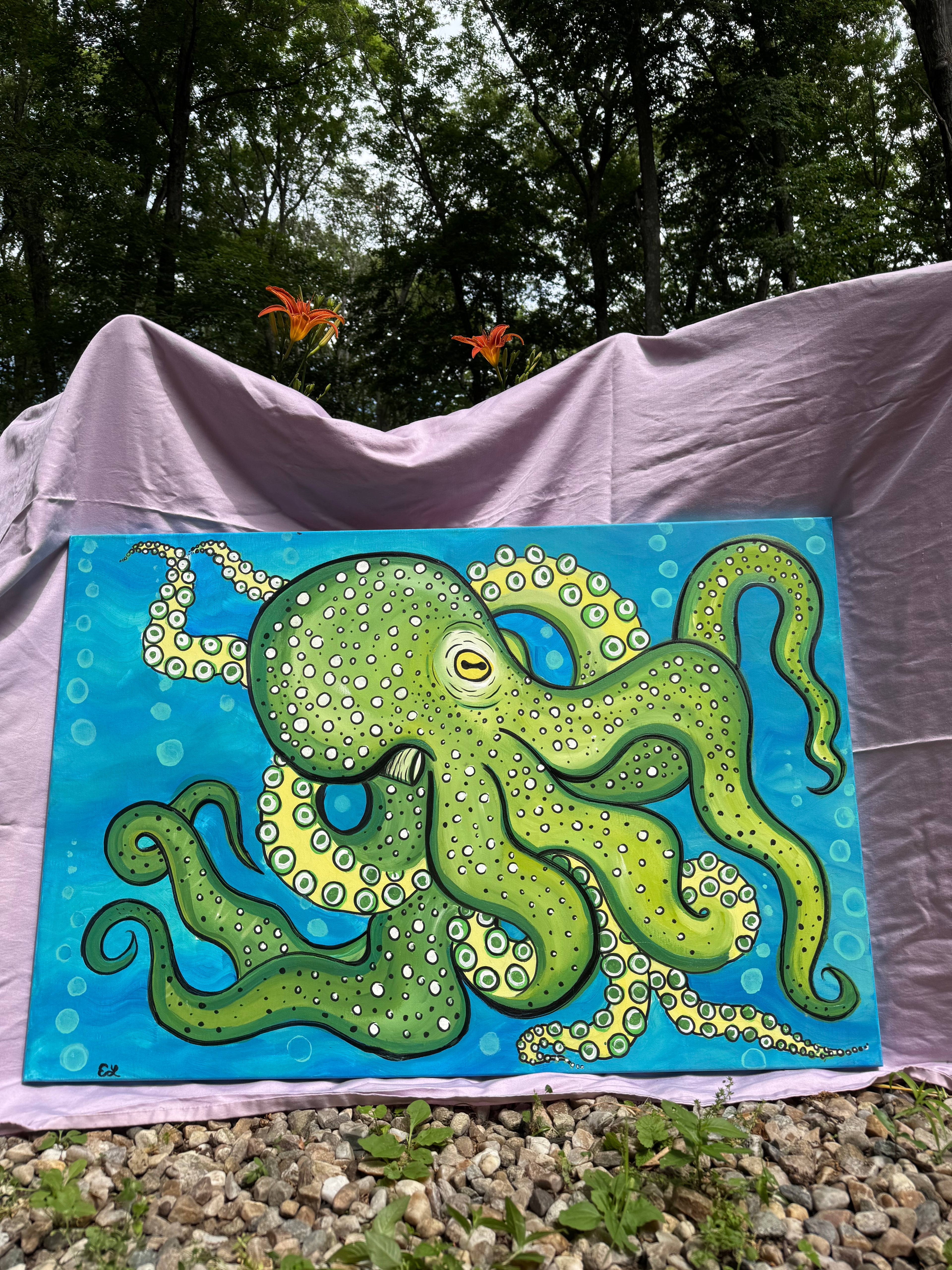 Green Octopus